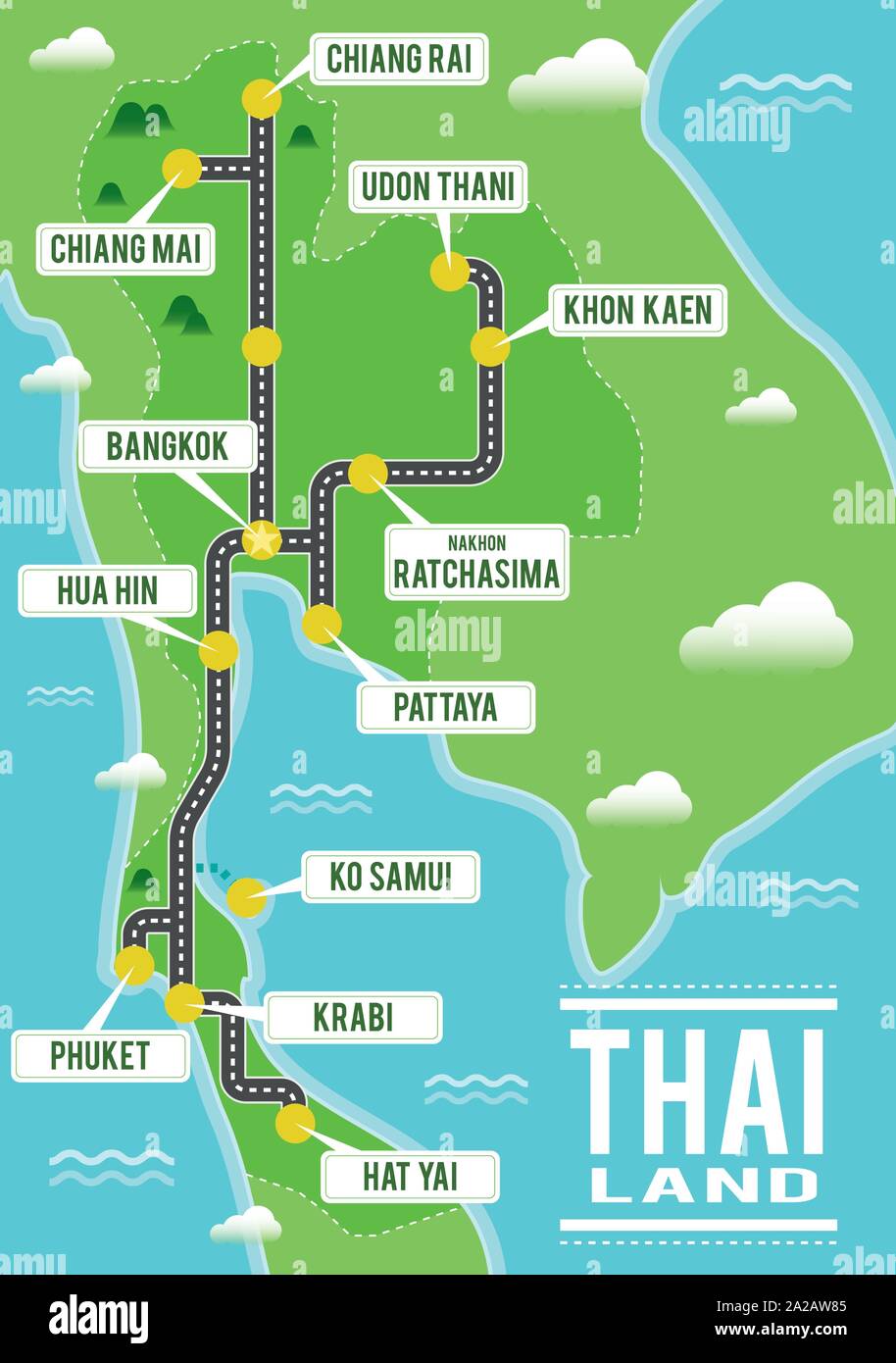 travellng thailand